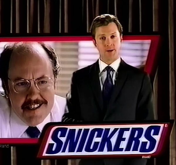 snickers (2001) Mazda – Snickers – TV Total (ProSieben) – Substral – Cinemaxx – Hamburger Morgenpost – Der Grüne Punkt – Computer BILD – Swirl – Yello Strom – WestSpiel – Viva Hits – Drano Duo Power