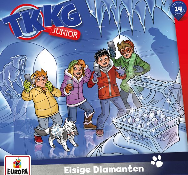 TKKG Junior 14 - Eisige Diamanten (2020) „TKKG JUNIOR 14 – EISIGE DIAMANTEN“